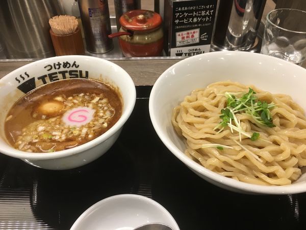 「つけめん」@つけめんTETSU 阪急三番街店の写真