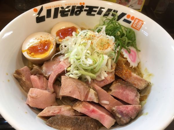 「カレーまぜそば」@とりそばモリゾーの写真