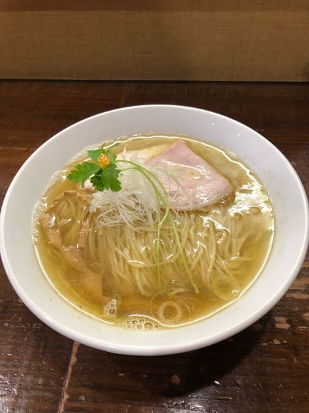 「塩らあめん（大）」@らぁめん サンドの写真