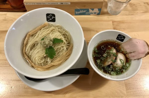 「味玉鶏つけそば900円」@中華そば 髙野の写真