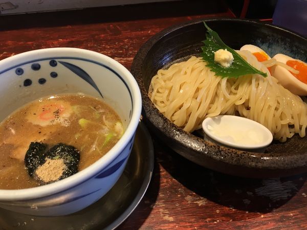 「味玉つけ麺」@つけ麺 みさわ 本店の写真