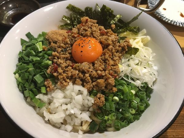 「台湾まぜそば」@らーめん大衆酒場 一富士の写真