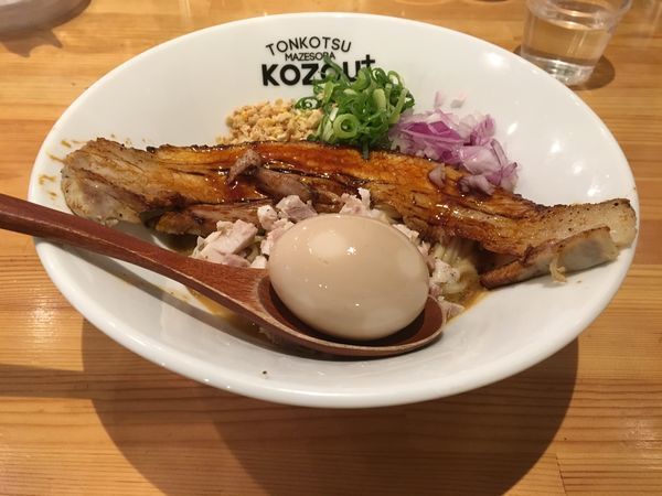 「KING PORKまぜそば」@豚骨まぜそばKOZOU＋の写真