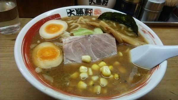 「味噌ラーメン 800円（だったかな）」@中野大勝軒の写真