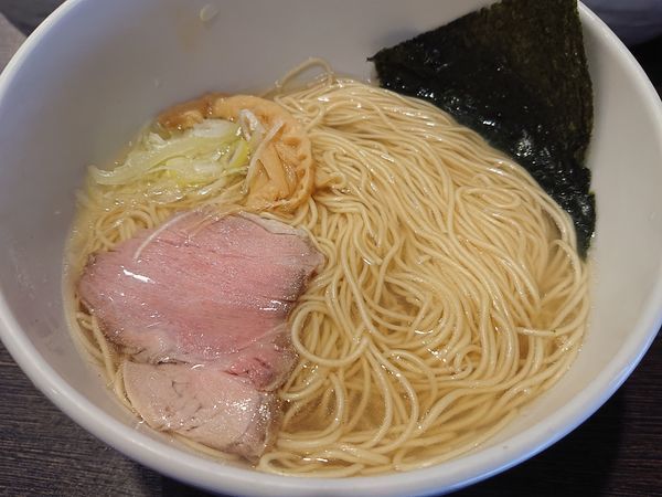 「上鯛出汁塩(※四周年記念 メニュー)」@中華そば 一信の写真