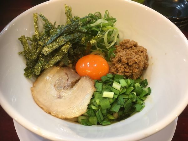 「まぜそば」@至極の麺 華の写真