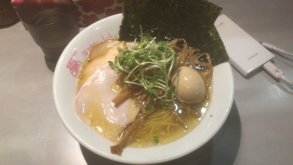 「特製しおそば：960円」@中華蕎麦 瑞山（ZUIZAN）の写真