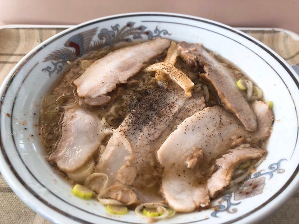 「チャーシューメン」@竜王スキーパーク内レストランの写真