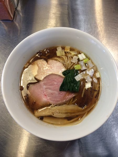 「鰹醤油らぁめん」@Bonito Soup Noodle RAIKの写真