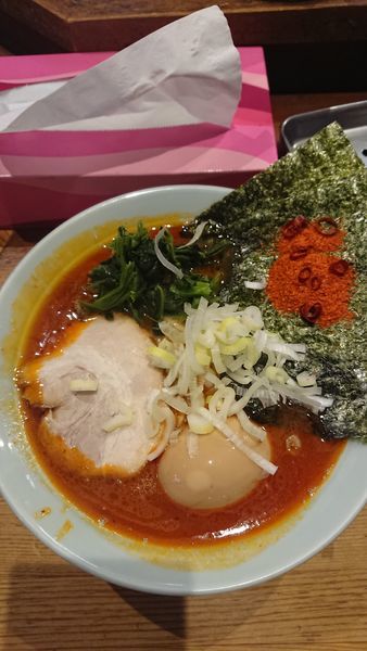 「地獄ラーメン」@鶴一家の写真