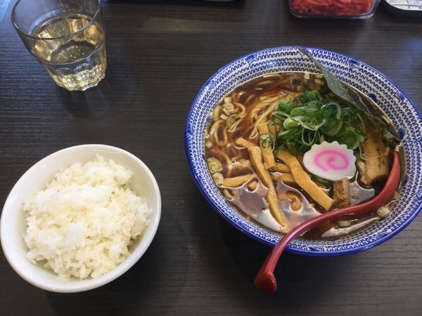 「魚爆らーめん(¥800)【ラーメンWalker×東海麺友会】」@究極の北京飯・らーめん 半熟堂の写真
