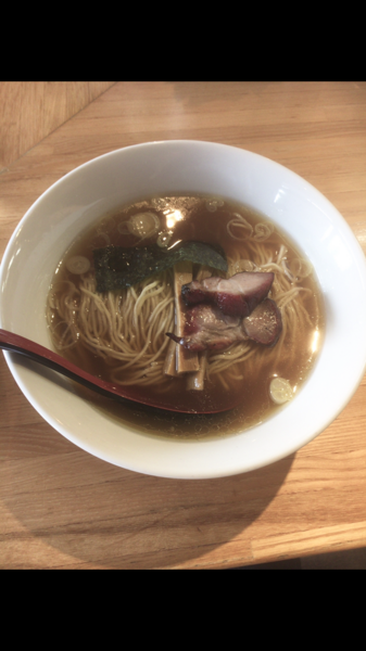 「支那そばしょうゆ  豚角煮ご飯」@支那そば なかじまの写真