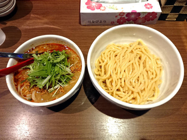 「担々つけめん」@らーめん 蓮の写真