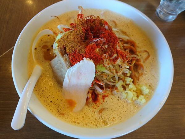「炎帝ジャイ麺（ニンニクなし）＋激辛チャレンジ」@剛田製麺店 前橋店の写真