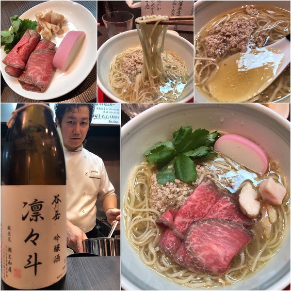 「【周年限定】4年そば　1300円＋色々」@柳麺 呉田-goden-の写真