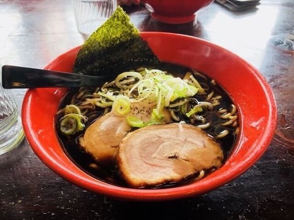「富山ブラックらーめん」@麺家いろは 射水本店の写真