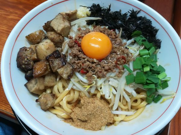 「台湾まぜそば(大盛)」@ラーメン・つけ麺 爆王の写真