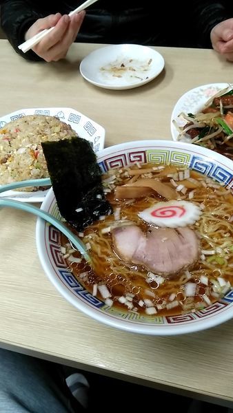 「支那そば、炒飯」@らーめん庵の写真