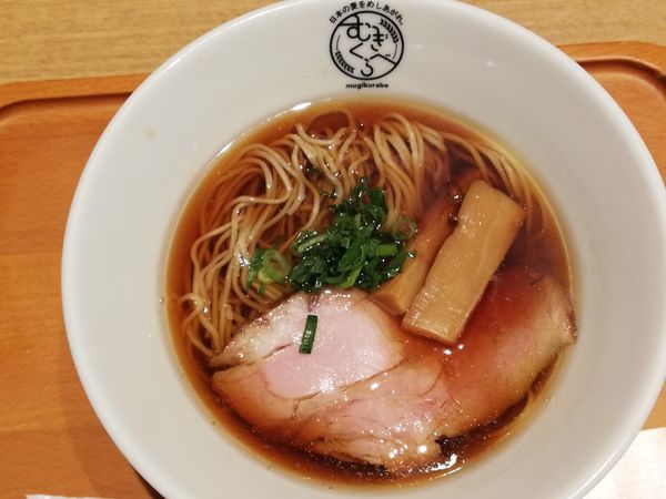 「正油そば」@むぎくらべの写真