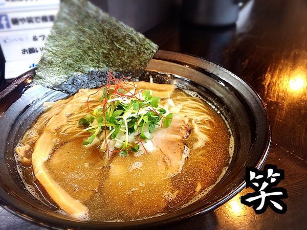 「にぼしらーめん￥750」@麺や 笑 ～Sho～の写真