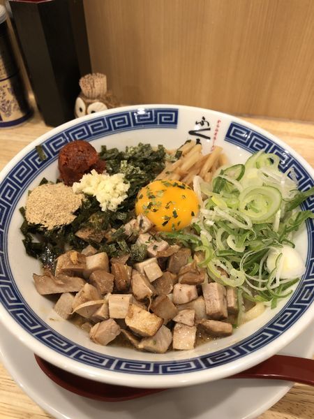 「からみそまぜそば」@からみそラーメン ふくろう 栄店の写真