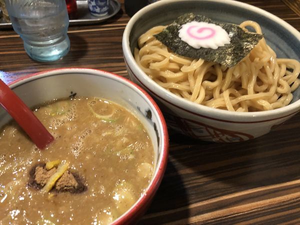 「つけそば赤大盛り」@中華そば 螢の写真