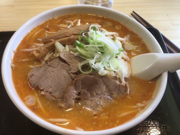 「味噌ラーメン 大盛り」@自家製麺 麺屋 虎治の写真