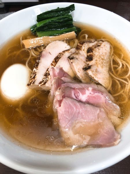 「中華そば 醤油・上 ¥980」@中華そば うお青の写真