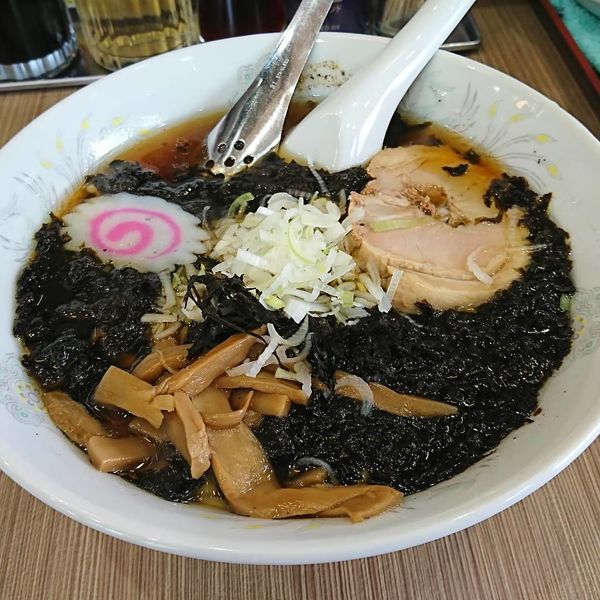「岩のりラーメン」@珍來 四街道店の写真