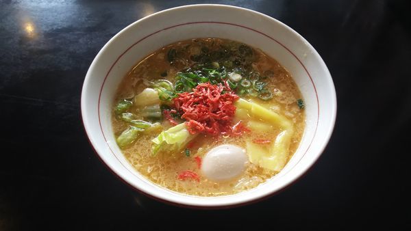 「海老煮干しらーめん+味玉 920円」@青森煮干し中華そば JIN 海老の陣の写真