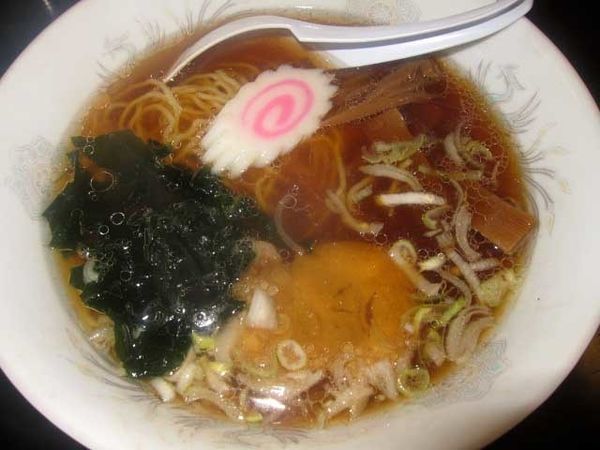 「ラーメン　500円」@大釜 本店の写真