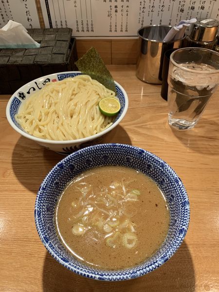 「つけ麺(大盛):1000円」@つじ田 日本橋八重洲店の写真