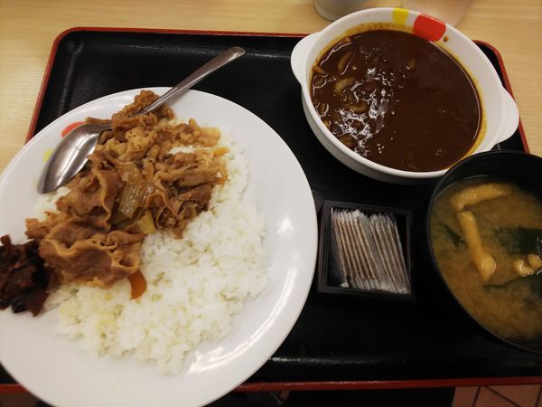 「カレギュウ並　590円」@松屋 生田店の写真