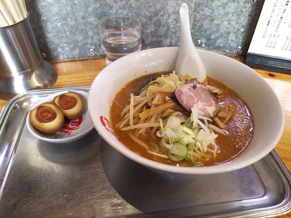 「限定　みそラーメン」@中華そば まるきの写真