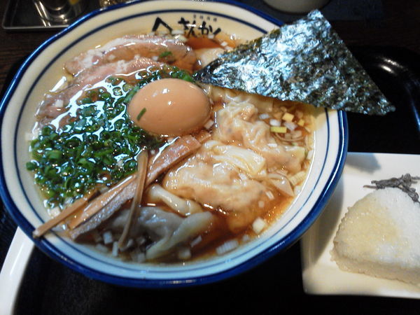 「わんたん麺 1000円」@さんかくの写真