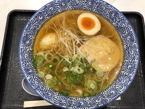 「鶏だし中華そば塩」@鶏だし 中華そば 百蔵の写真