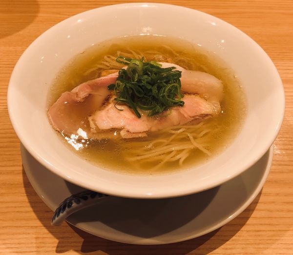 「鶏中華そば（塩･麺固￥850）」@中華そば 龍の眼 〜第二章〜の写真