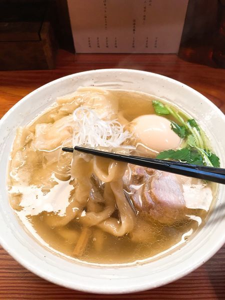 「特製塩らーめん＋炙り肉飯」@純手打ち 麺と未来の写真