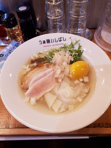 「全部のせラーメン塩1290円」@らぁ麺 いしばしの写真