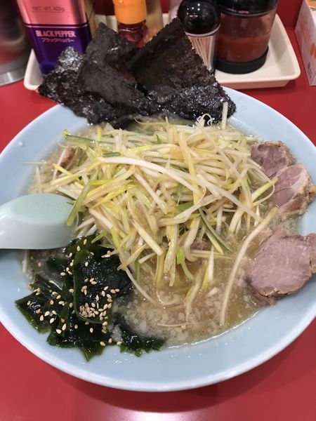 「かいざんラーメン、ネギW」@ラーメン かいざん 新小岩店の写真