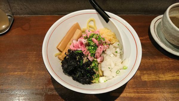 「油そば(大)」@中華蕎麦 志の写真