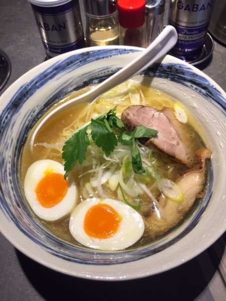 「焼き鰆そば 800円　麺大盛りサービス」@麺彩房 弐 NEXTの写真