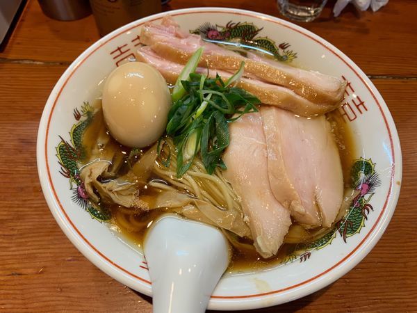 「地鶏そば醤油」@麺処 ほん田の写真