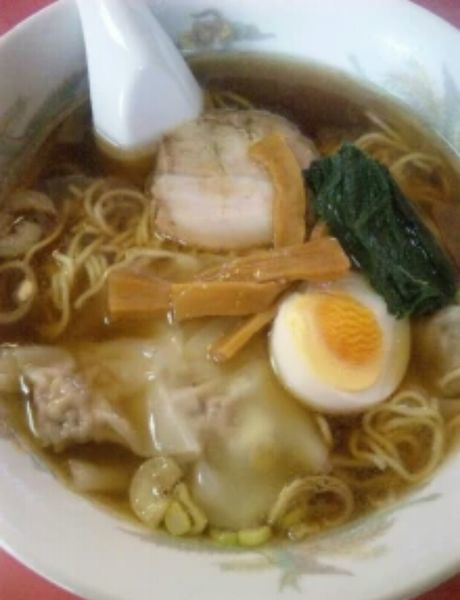 「ワンタン麺」@中華料理 のざき軒の写真
