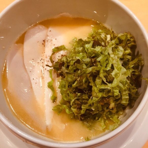 「鶏白湯塩ラーメン 麺少なめ」@麺屋 時茂 大久保店の写真