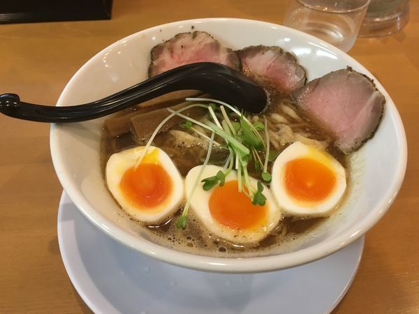 「新中華そば」@麺人 ばろむ庵の写真