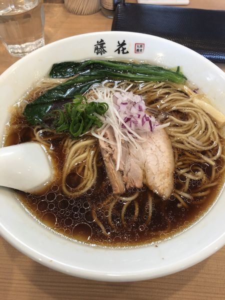 「らぁ麺 醤油」@支那蕎麦屋 藤花の写真