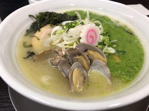 「限定アサリ鶏白湯」@栃木中華そば 神志の写真