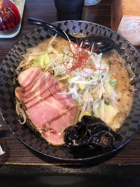 「前橋醤油タンメン」@麺屋 燦鶴の写真