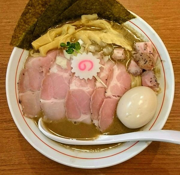「特製銀の煮干そば 替玉」@煮干中華そば 鈴蘭 中野店の写真